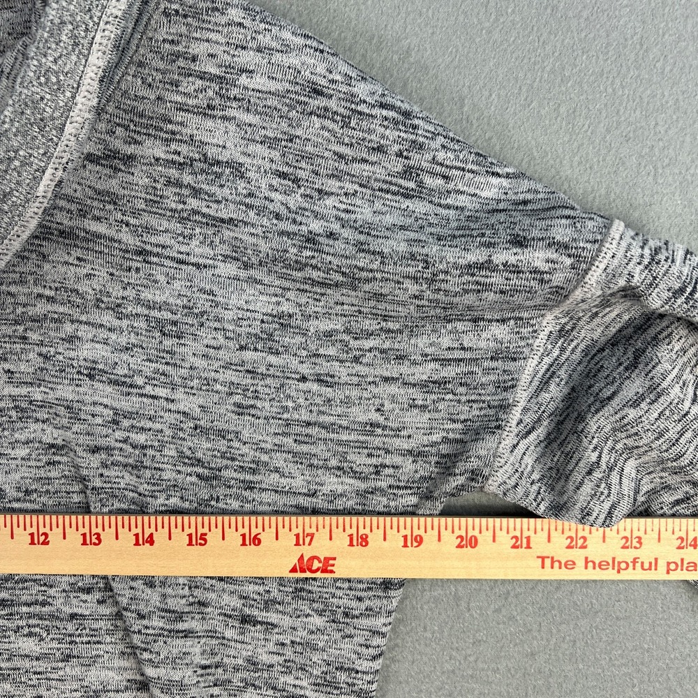 Athleta Blissful Cowl Neck Pullover Sweatshirt Gray Long Sleeve Lounge Top Small - Picture 7 of 8